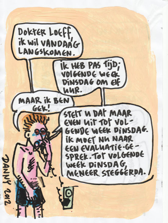 Danny Steggerda cartoon Dokter Loeff