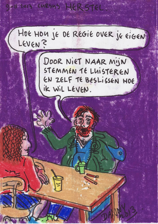 Danny Steggerda : Hoe hou je de regie over je eigen leven?