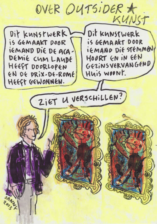 Danny steggerda Outsiderkunst