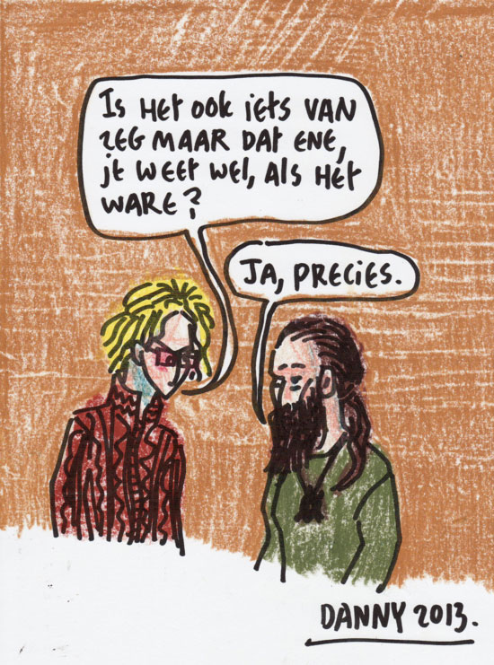 Cartoon titel : Zwamkonten : Danny steggerda